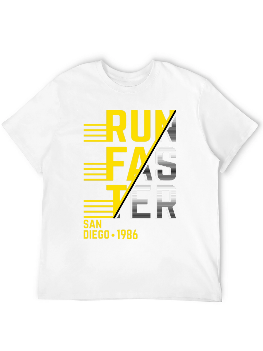 Run Faster San Diego Graphic Tee