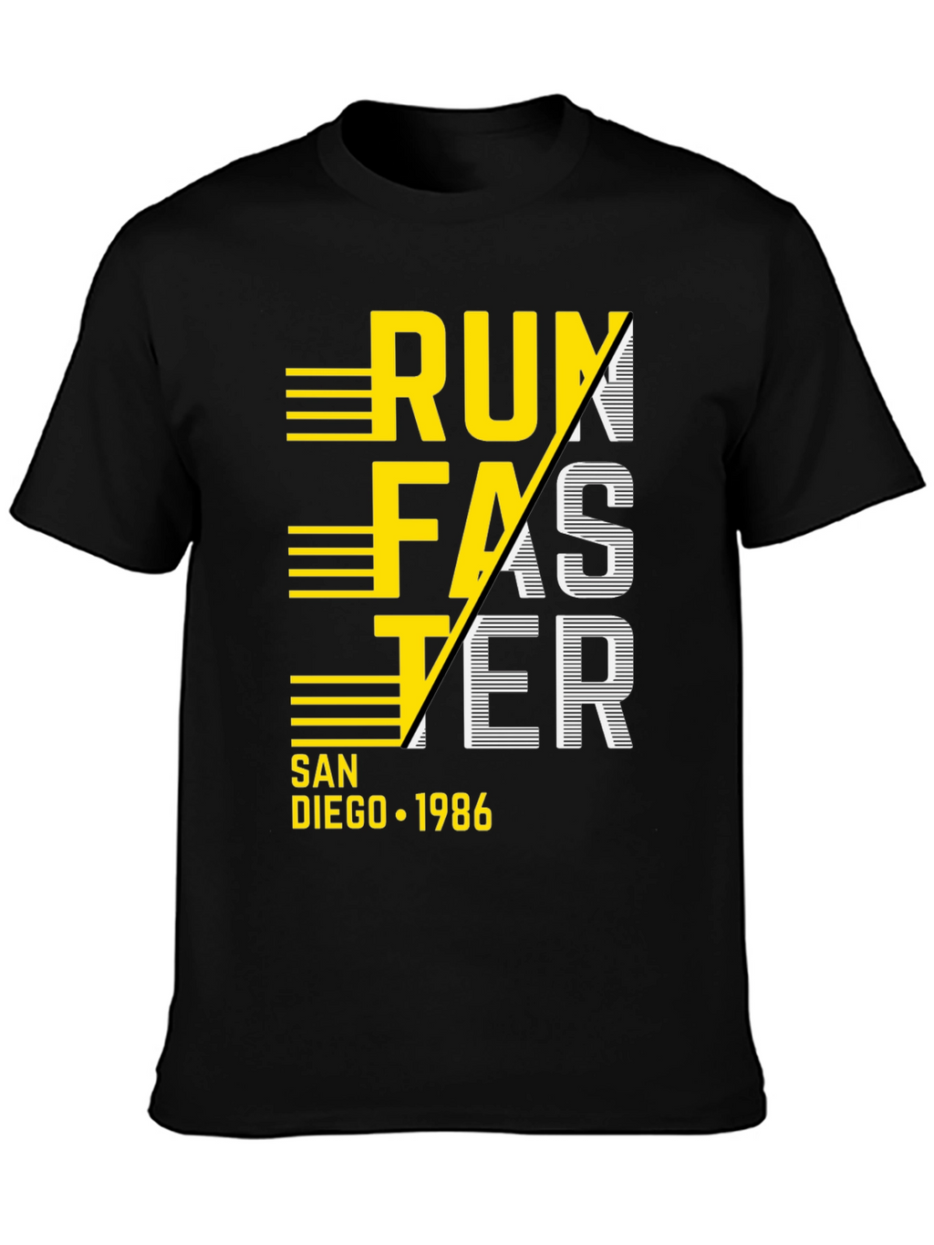 Run Faster San Diego Graphic Tee