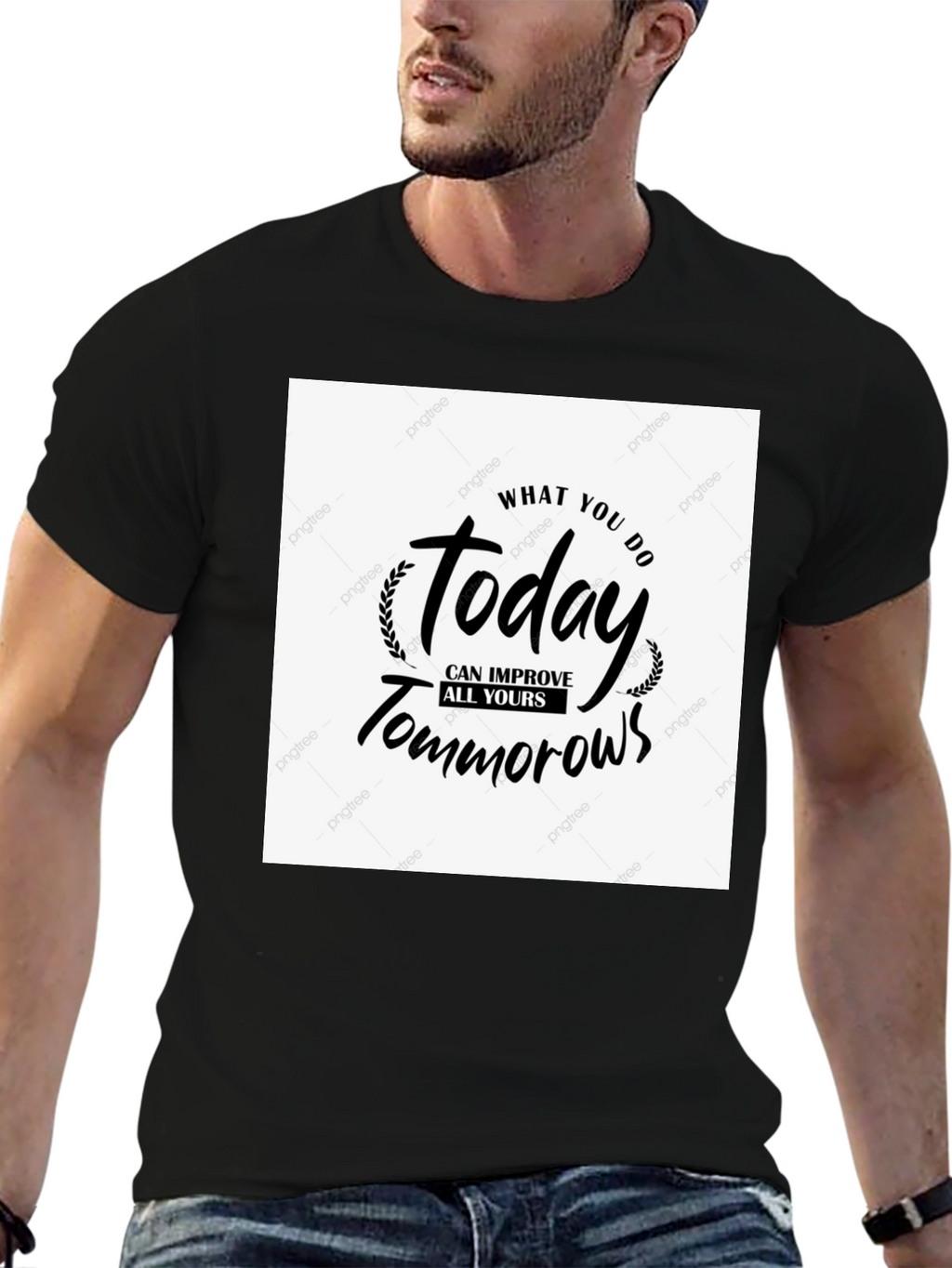 Motivational T-Shirt - Today Improves Tomorrows