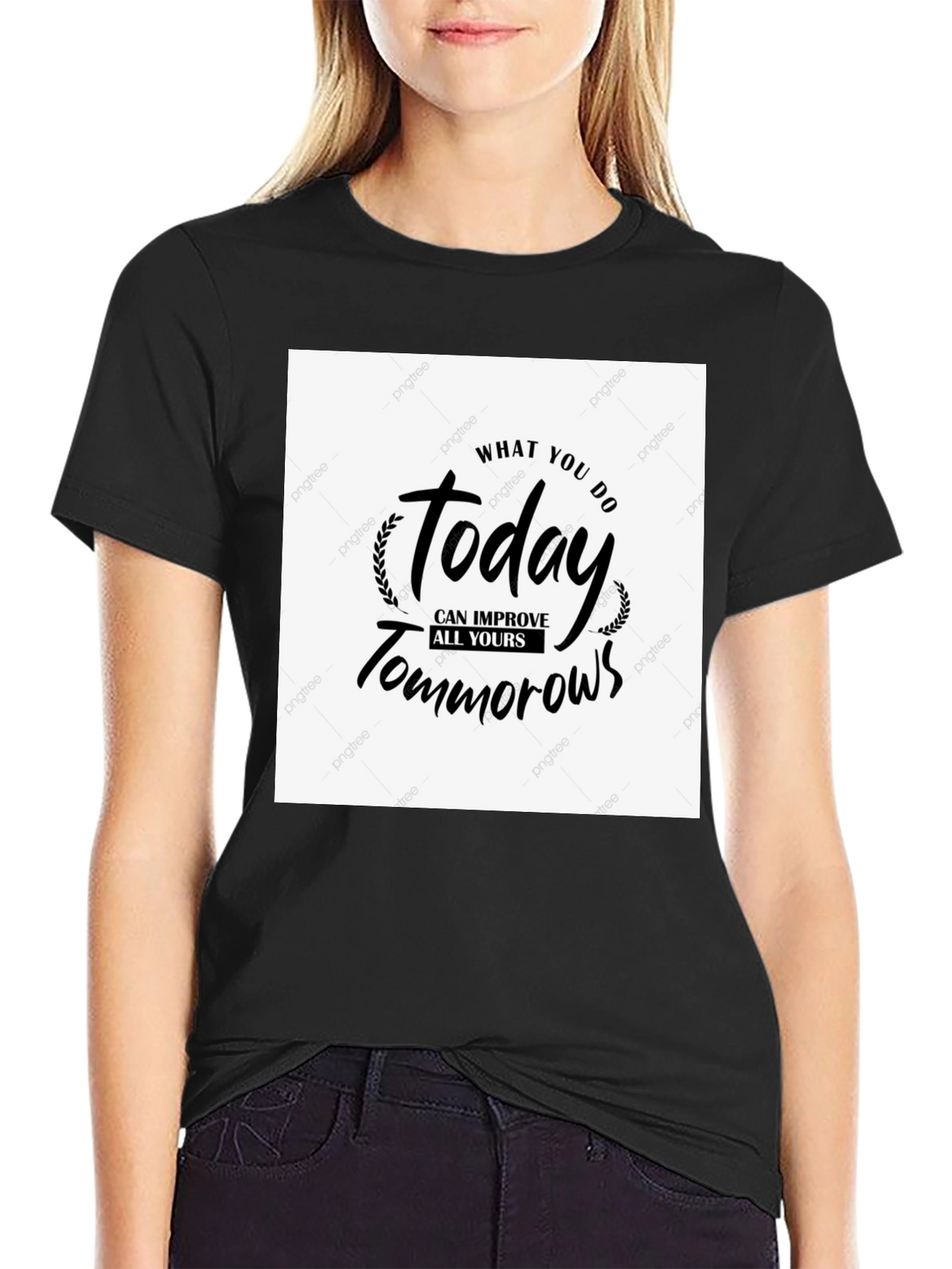 Motivational T-Shirt - Today Improves Tomorrows