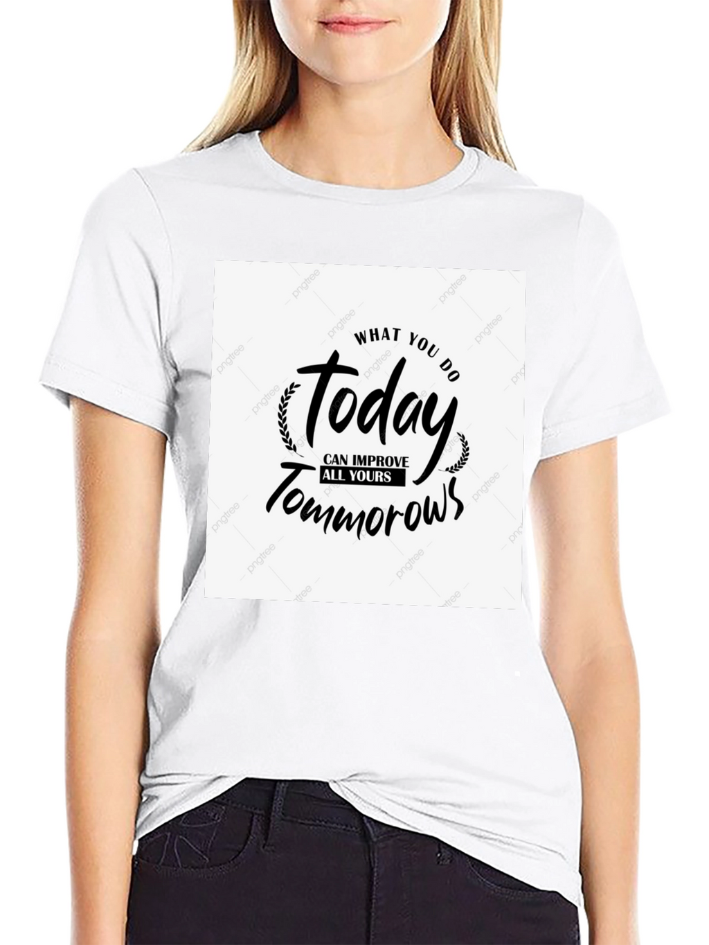 Motivational T-Shirt - Today Improves Tomorrows