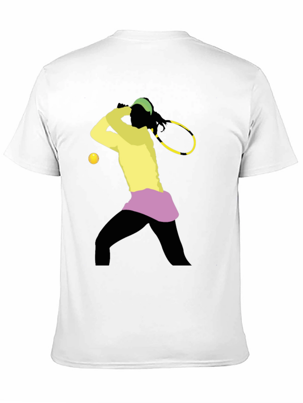 Tennis Player Graphic T-Shirt