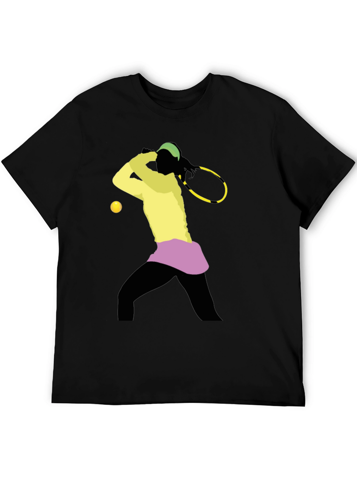 Tennis Player Graphic T-Shirt