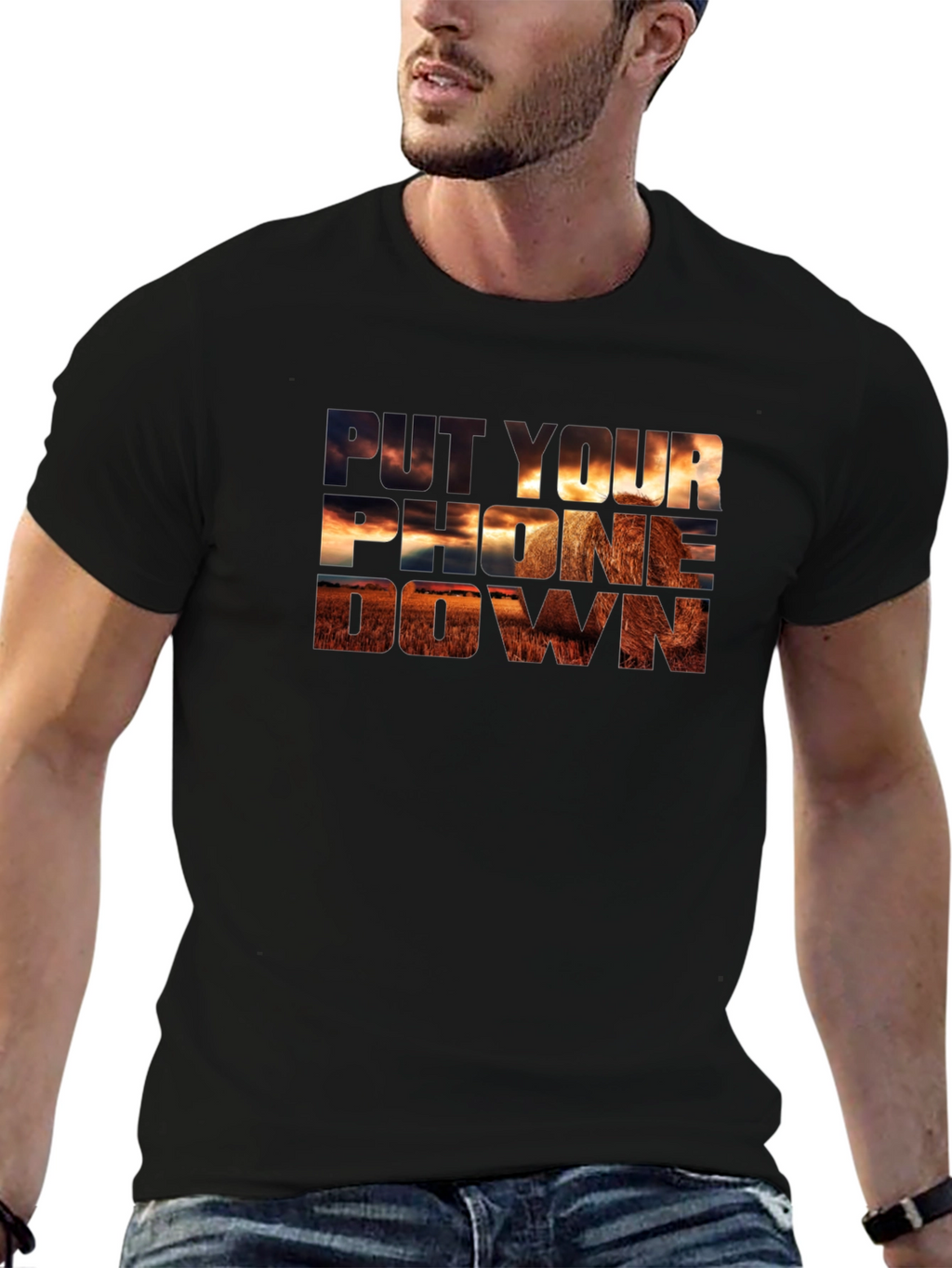 Put Your Phone Down Graphic Tee