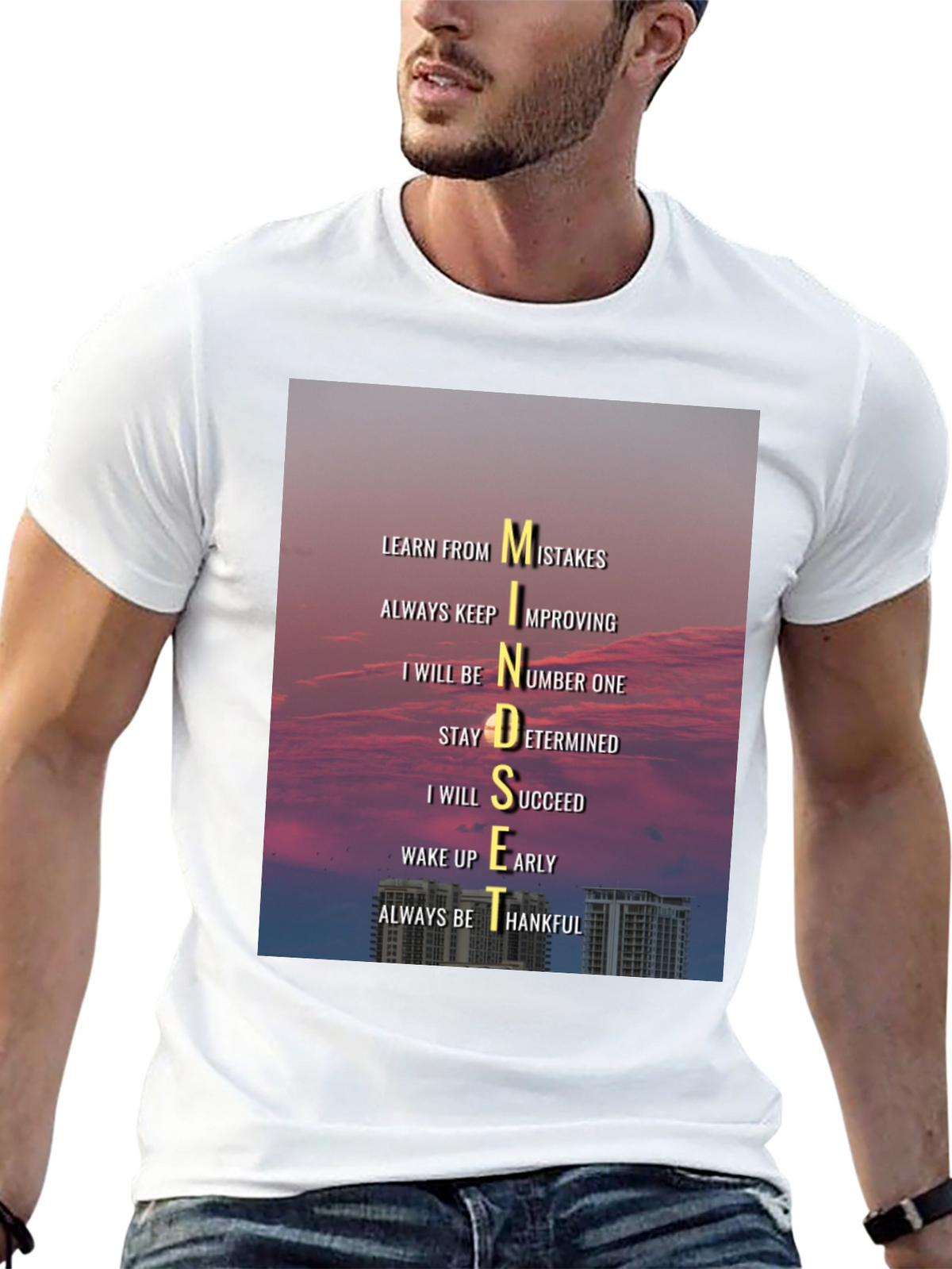 Mindset Motivational T-Shirt: Success Driven Design
