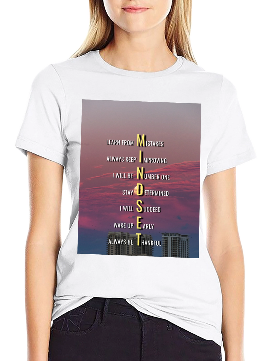Mindset Motivational T-Shirt: Success Driven Design