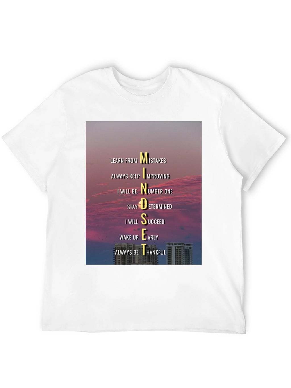 Mindset Motivational T-Shirt: Success Driven Design