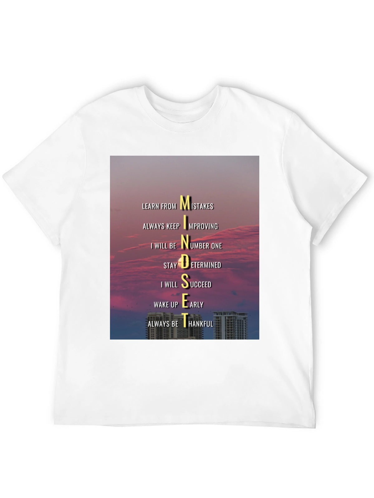 Mindset Motivational T-Shirt: Success Driven Design