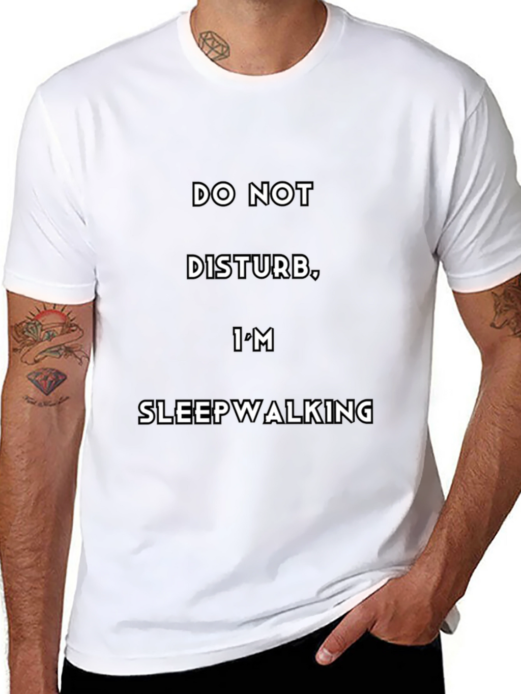 Do Not Disturb Sleepwalking Graphic Tee