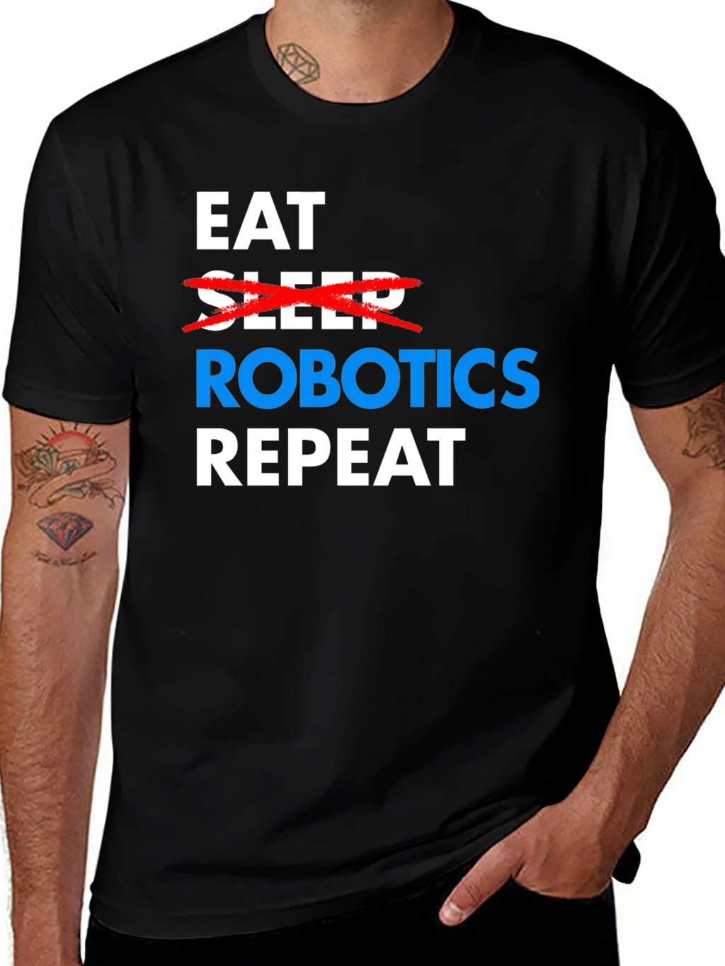 Eat Robotics Repeat T-Shirt