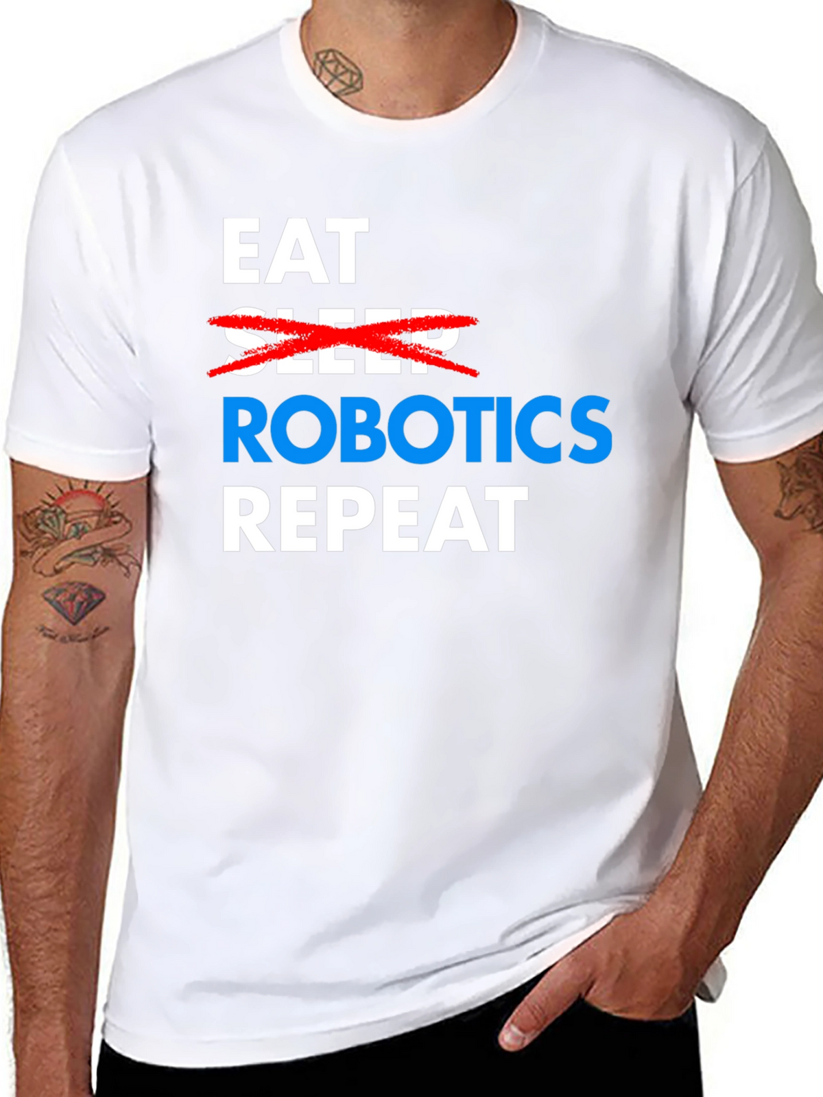 Eat Robotics Repeat T-Shirt