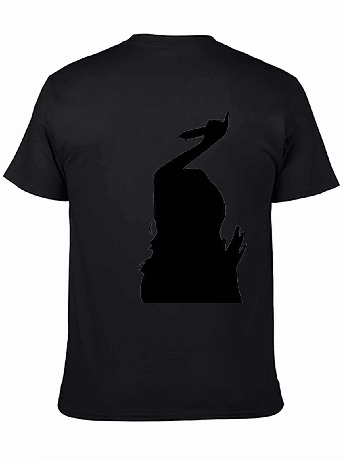 Silhouette Singer Graphic Tee