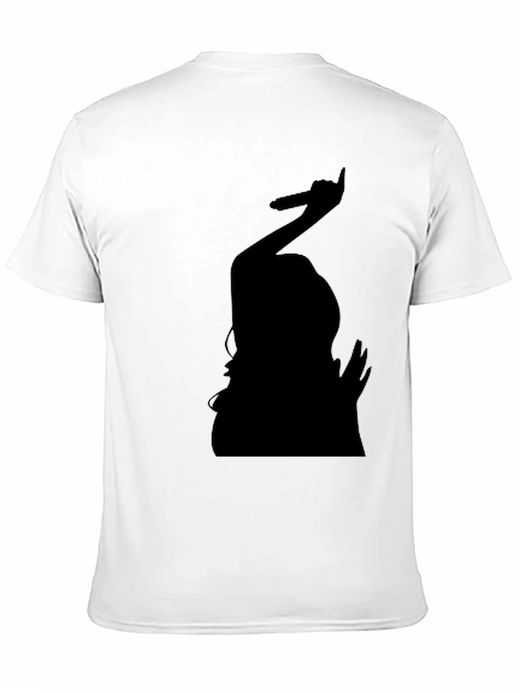 Silhouette Singer Graphic Tee