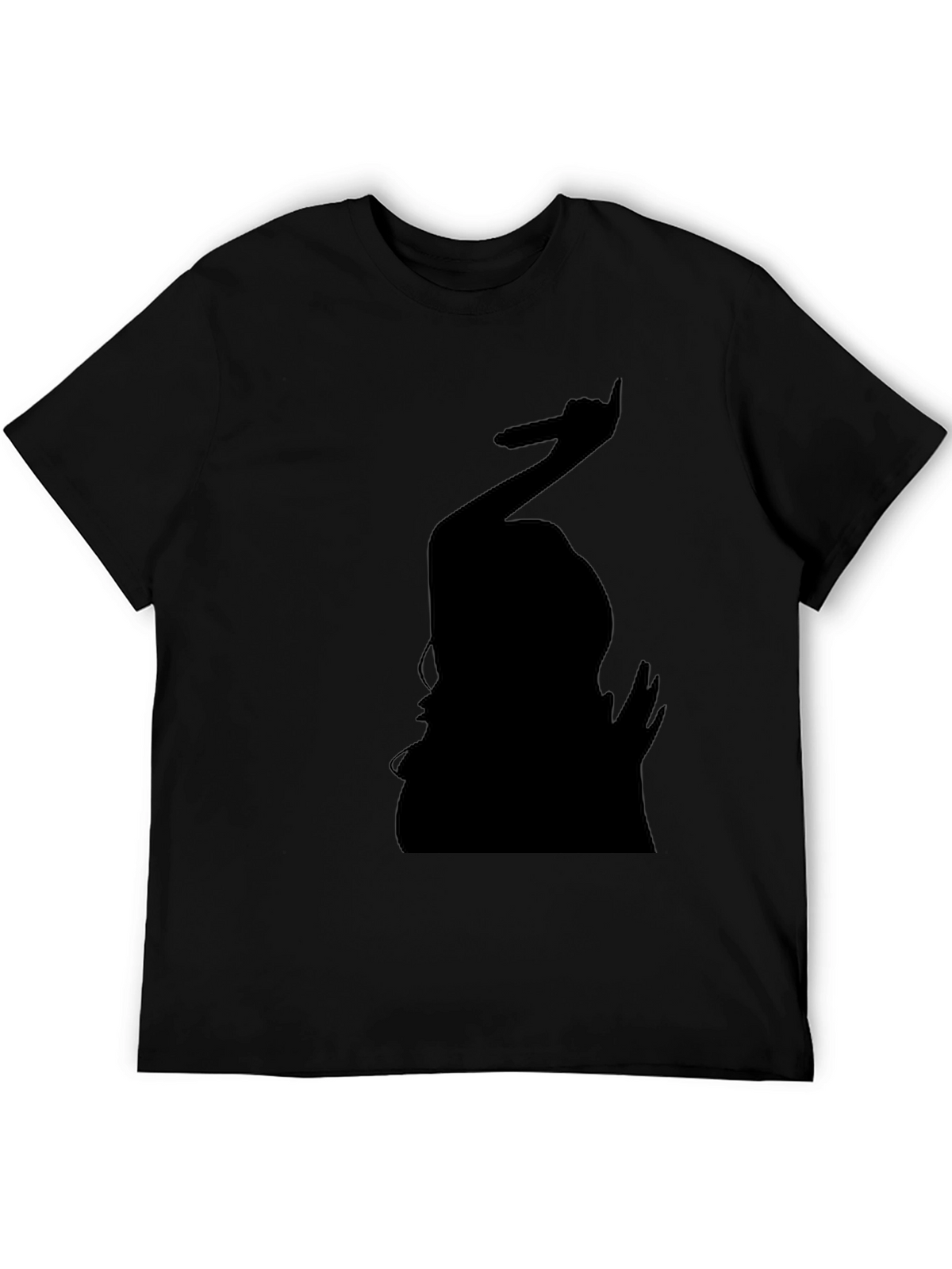 Silhouette Singer Graphic Tee
