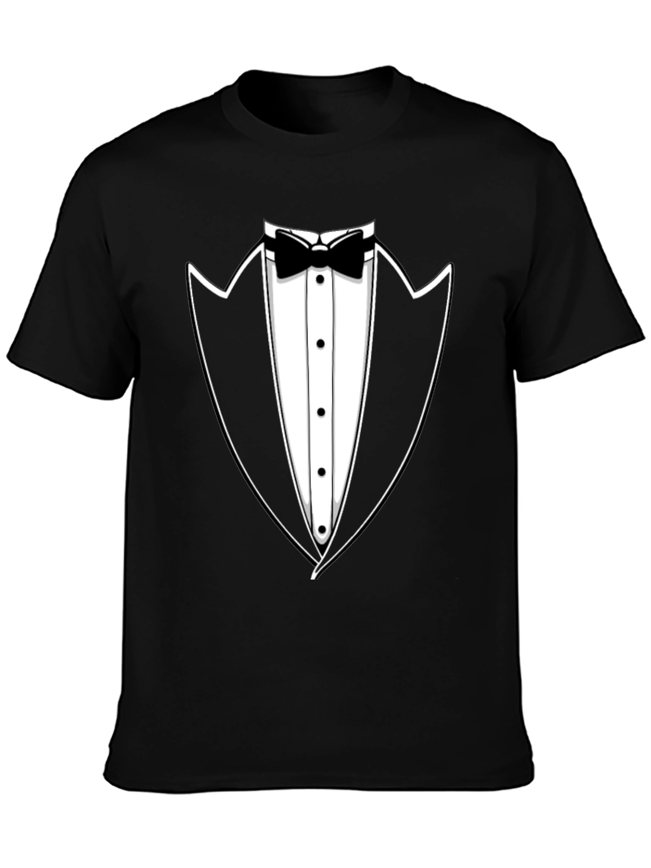 Tuxedo T-Shirt - Fun & Formal Black Tee