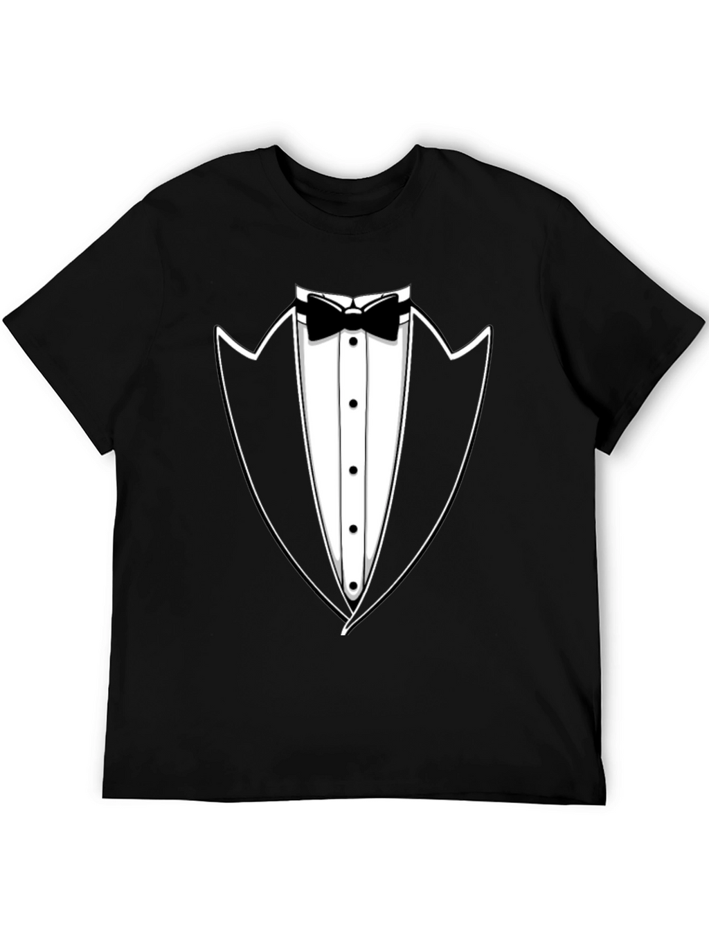 Tuxedo T-Shirt - Fun & Formal Black Tee