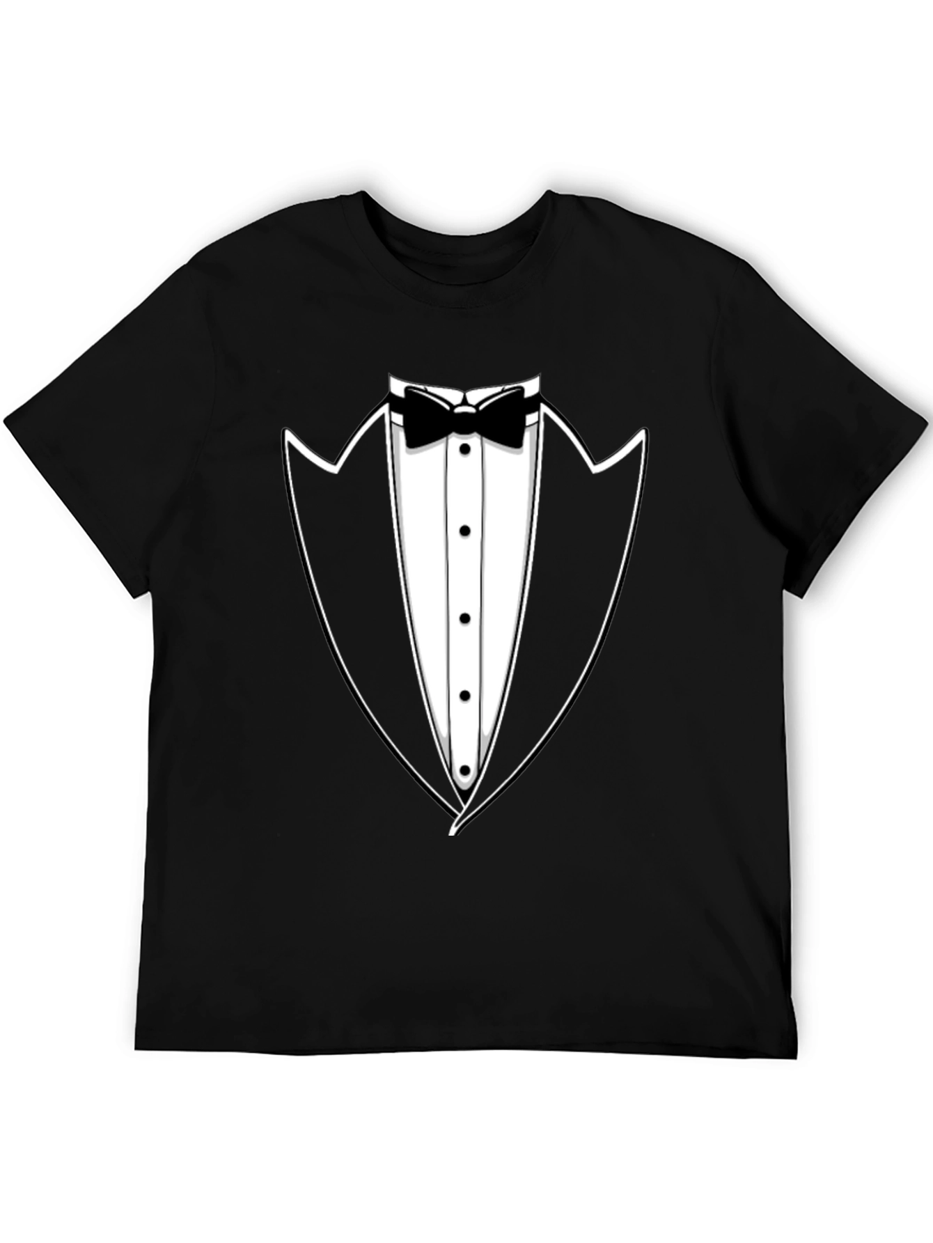Tuxedo T-Shirt - Fun & Formal Black Tee