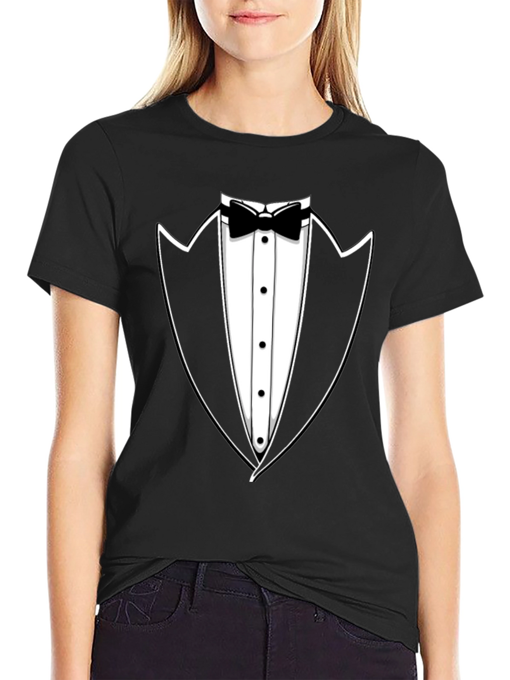 Tuxedo T-Shirt - Fun & Formal Black Tee