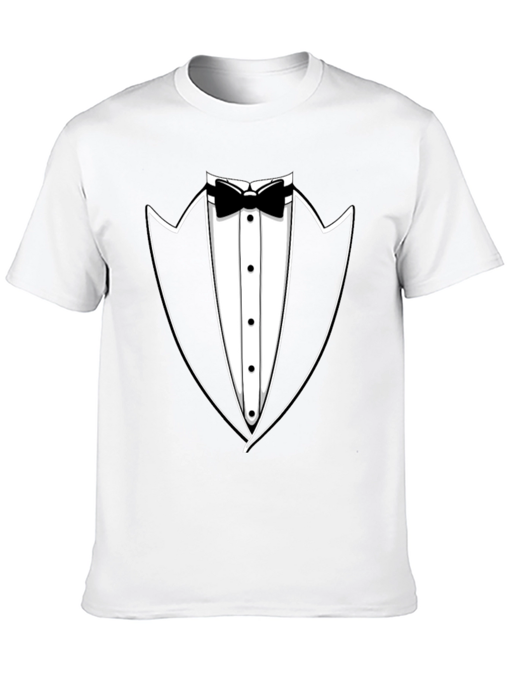 Tuxedo T-Shirt - Fun & Formal Black Tee