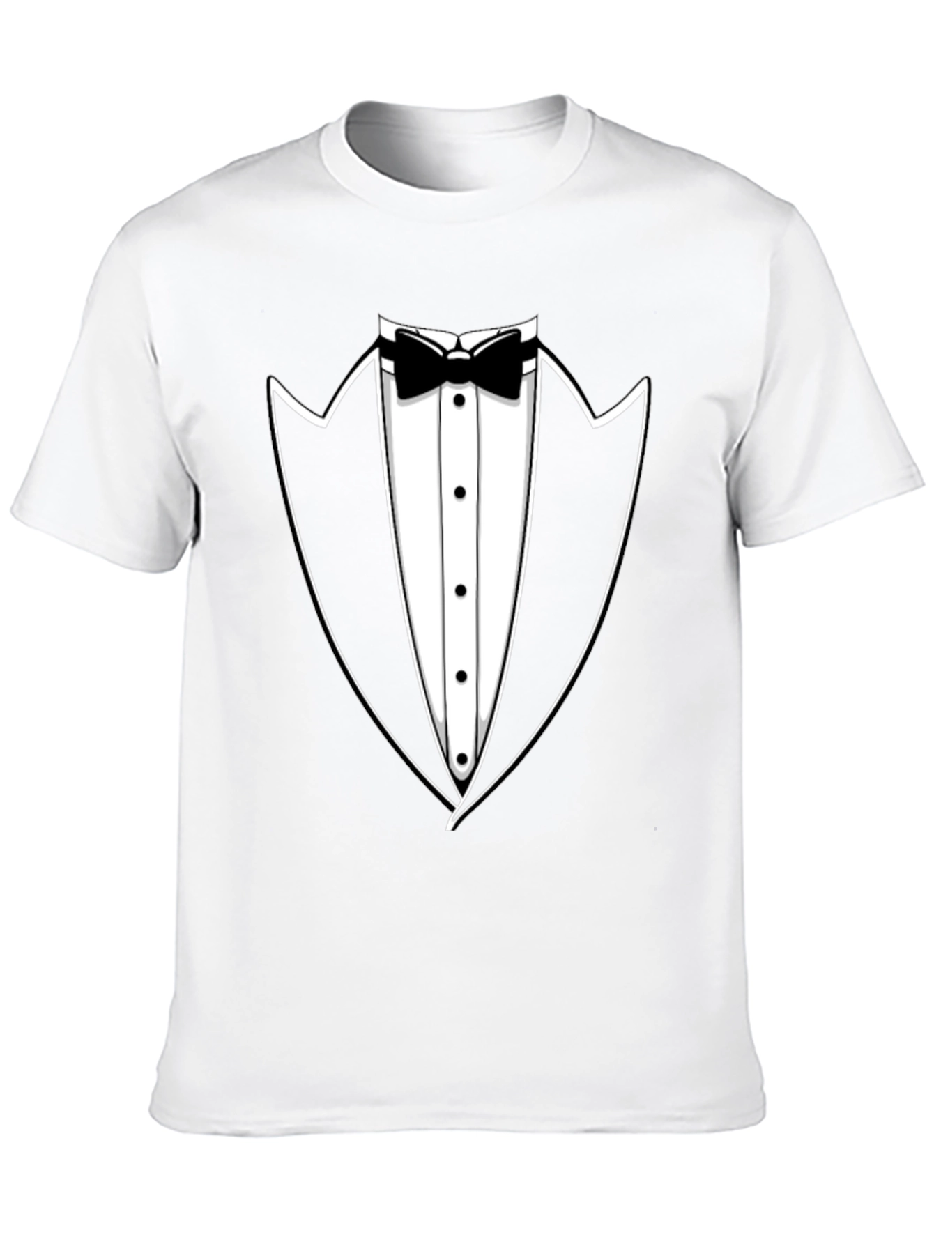Tuxedo T-Shirt - Fun & Formal Black Tee