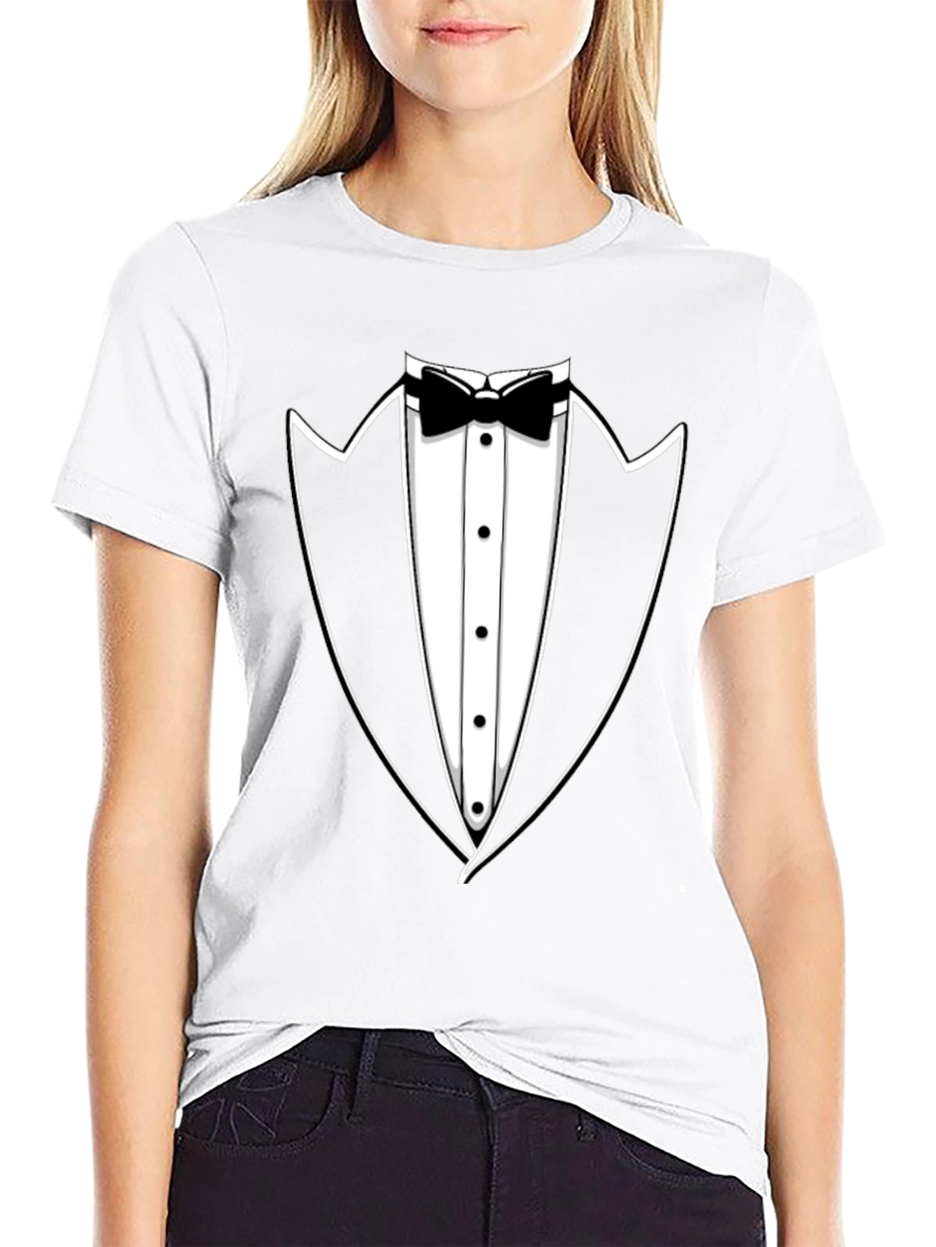 Tuxedo T-Shirt - Fun & Formal Black Tee