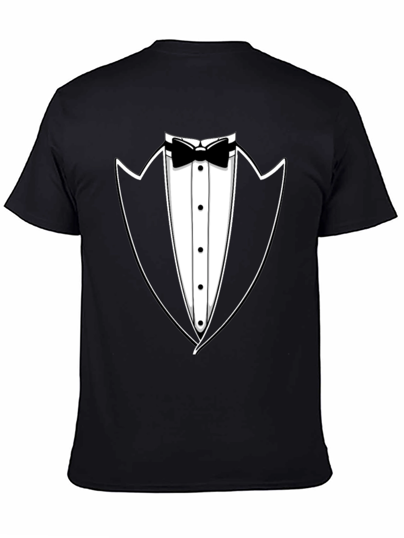 Tuxedo T-Shirt - Fun & Formal Black Tee