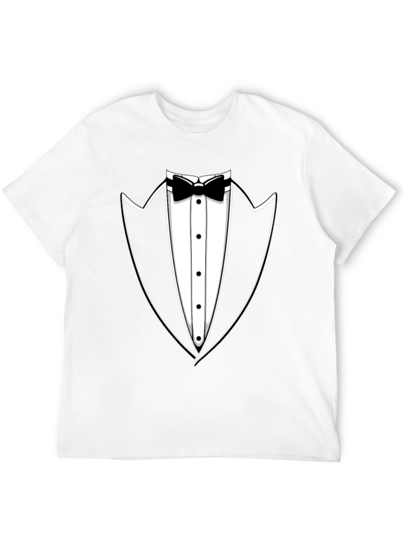 Tuxedo T-Shirt - Fun & Formal Black Tee