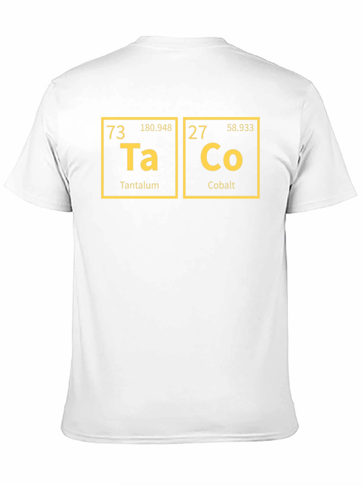 Taco Elements T-Shirt - Chemistry Pun Tee