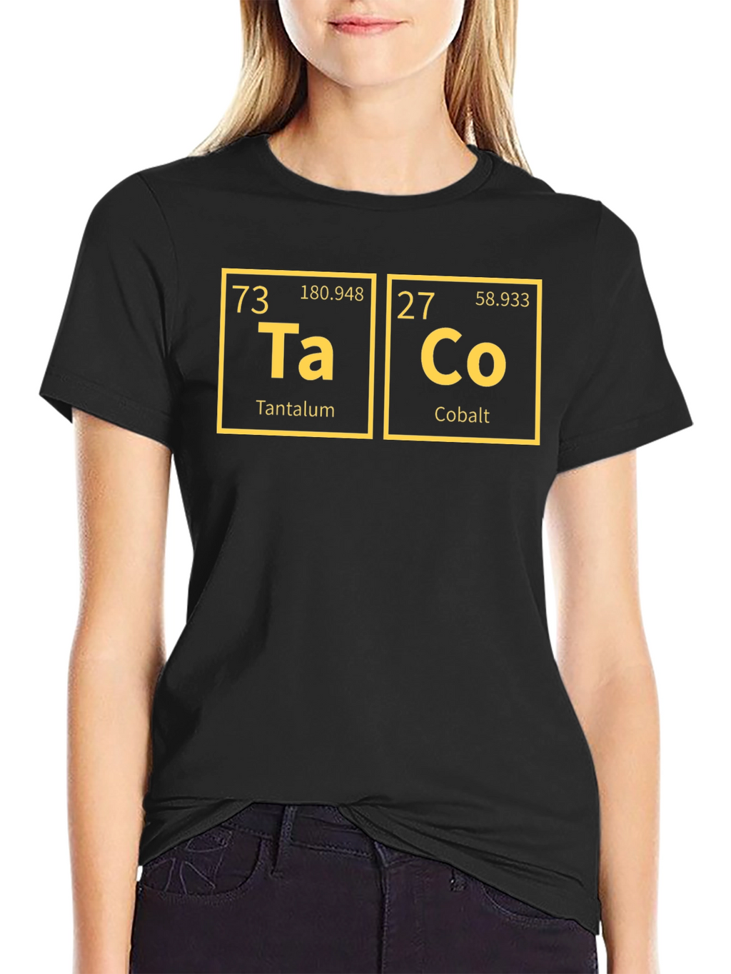 Taco Elements T-Shirt - Chemistry Pun Tee
