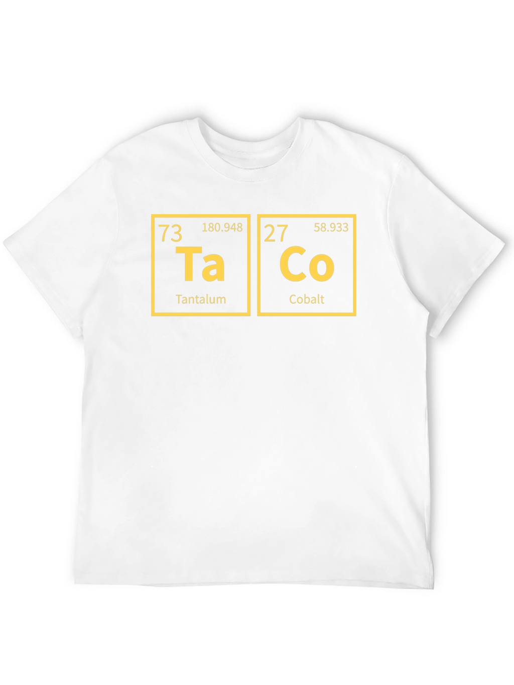 Taco Elements T-Shirt - Chemistry Pun Tee