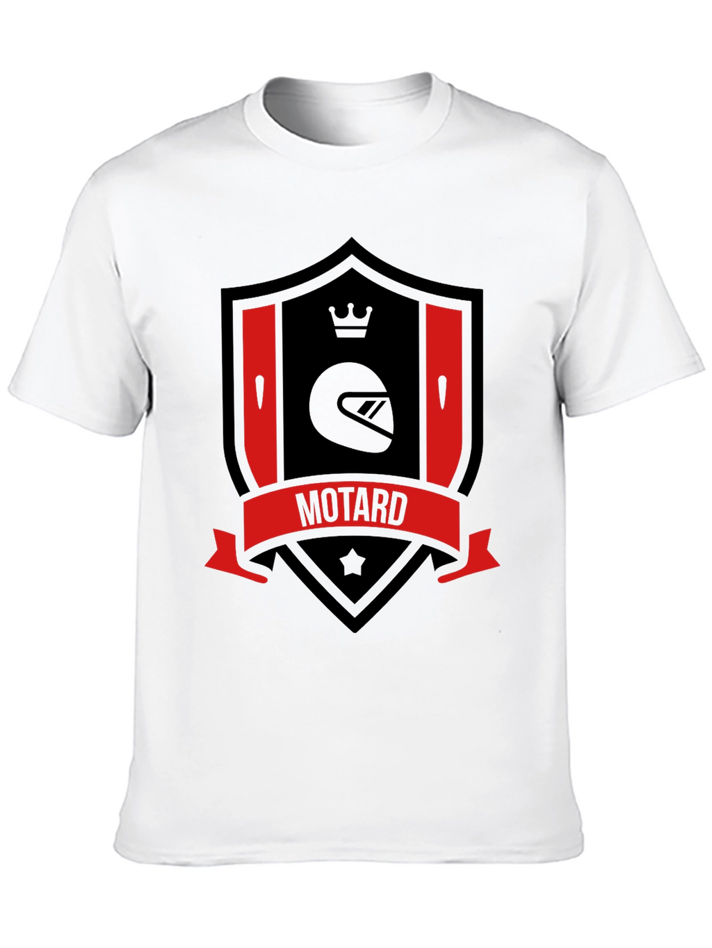 Motard Graphic Tee - Ride in Style