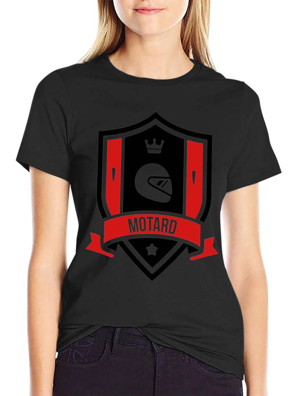 Motard Graphic Tee - Ride in Style