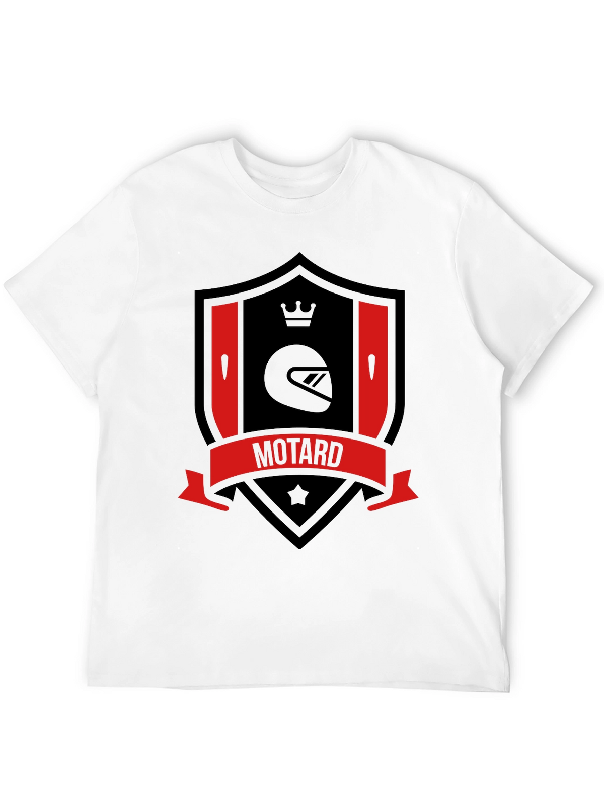 Motard Graphic Tee - Ride in Style