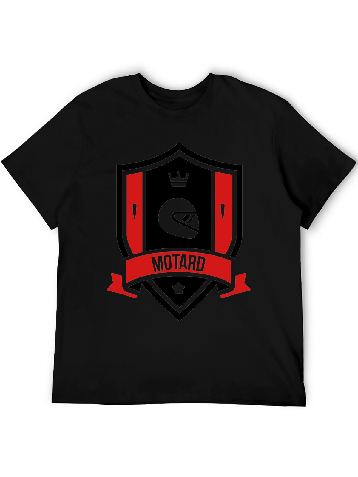 Motard Graphic Tee - Ride in Style