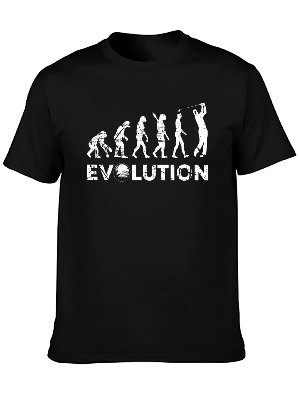 Golf Evolution T-Shirt - Funny Golfer Gift