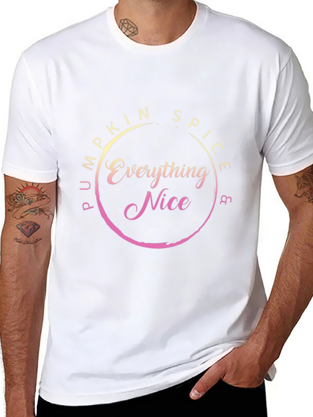 Pumpkin Spice & Everything Nice T-Shirt - Fall Fashion