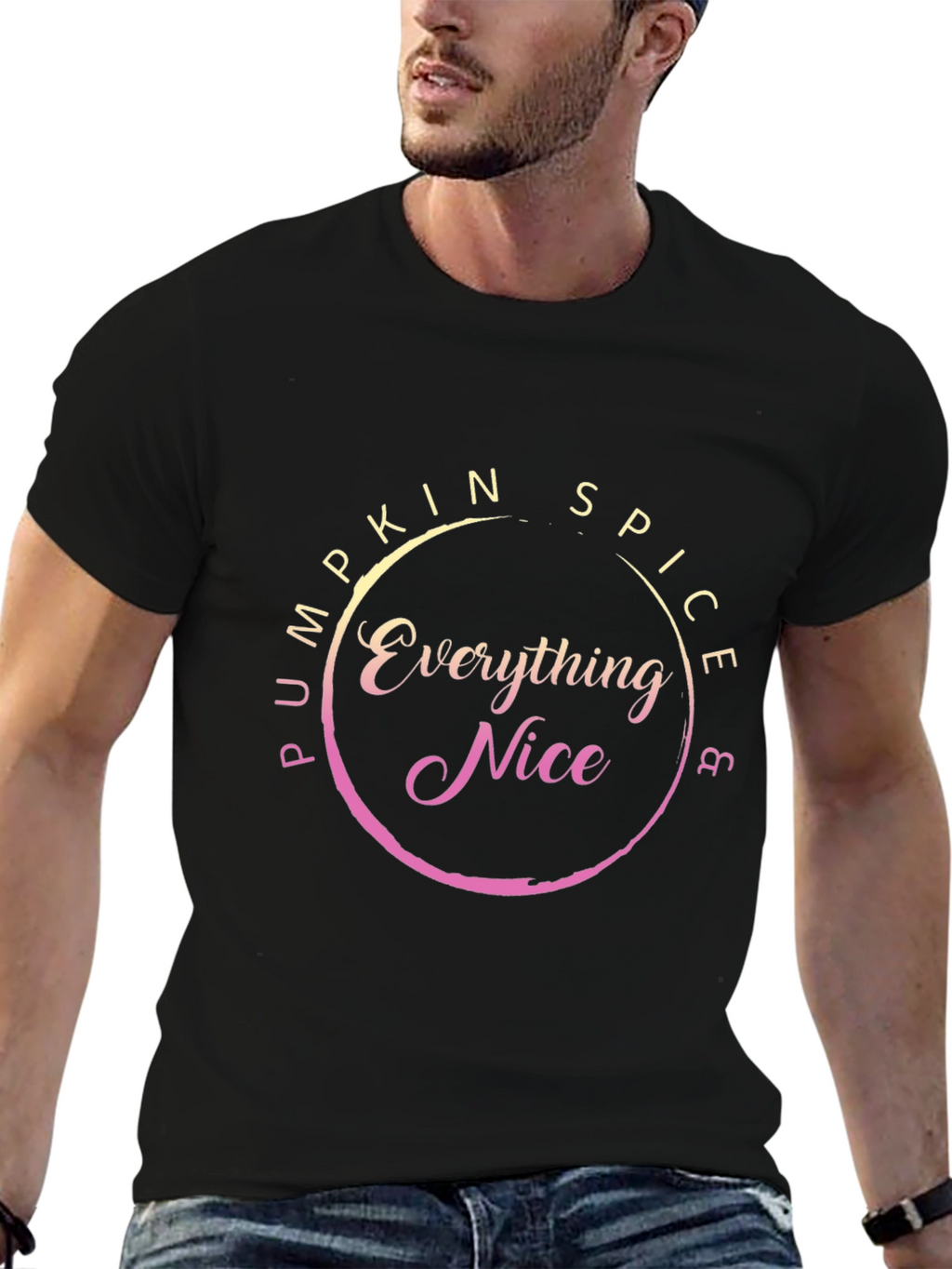 Pumpkin Spice & Everything Nice T-Shirt - Fall Fashion