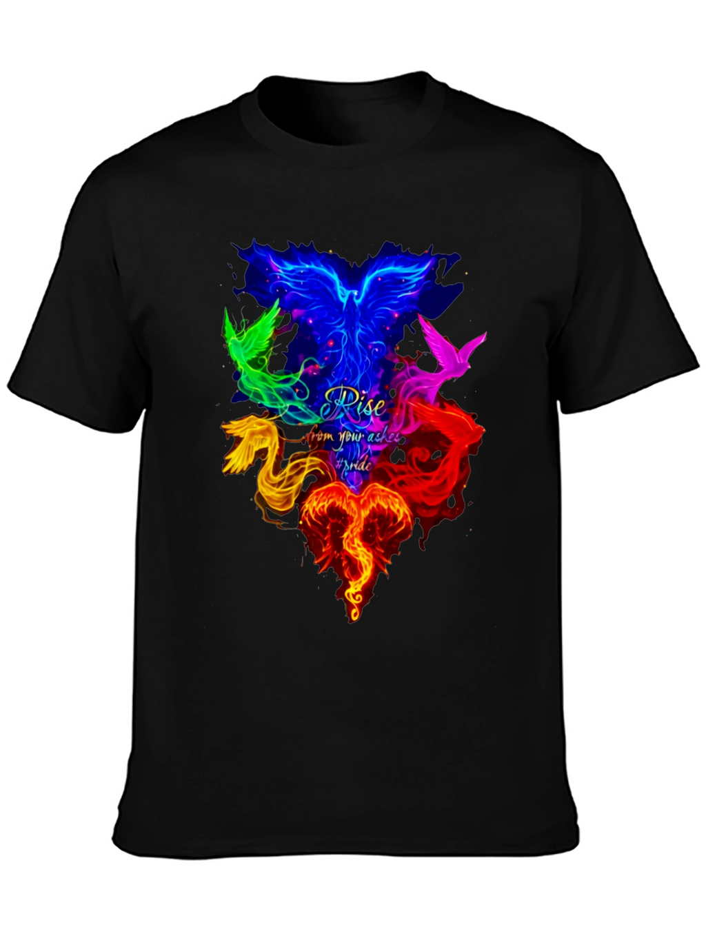 Rise From Your Ashes Pride Phoenix T-Shirt