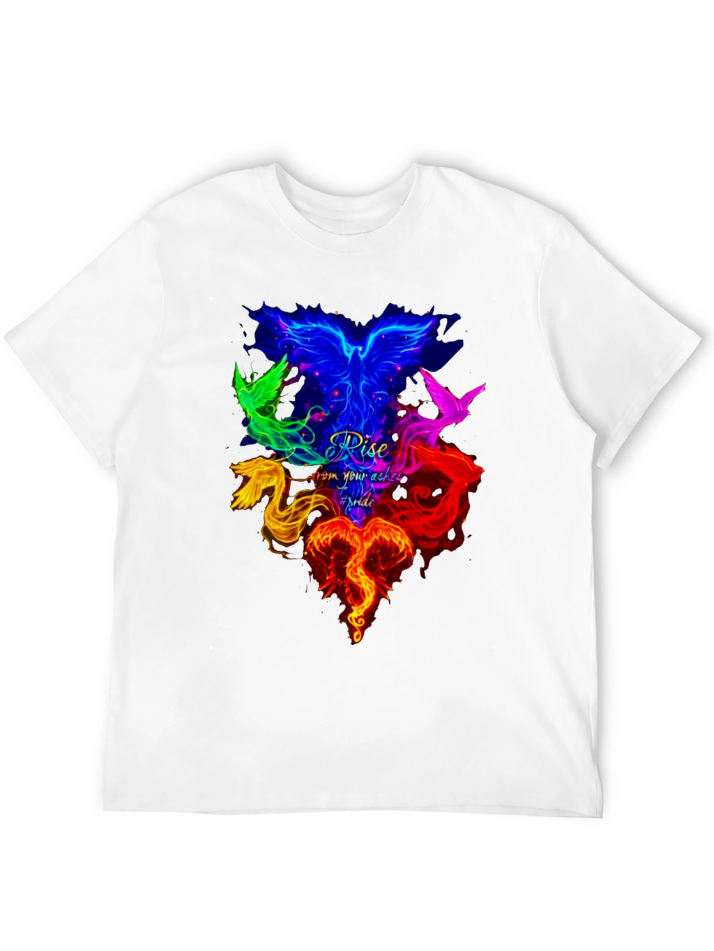Rise From Your Ashes Pride Phoenix T-Shirt