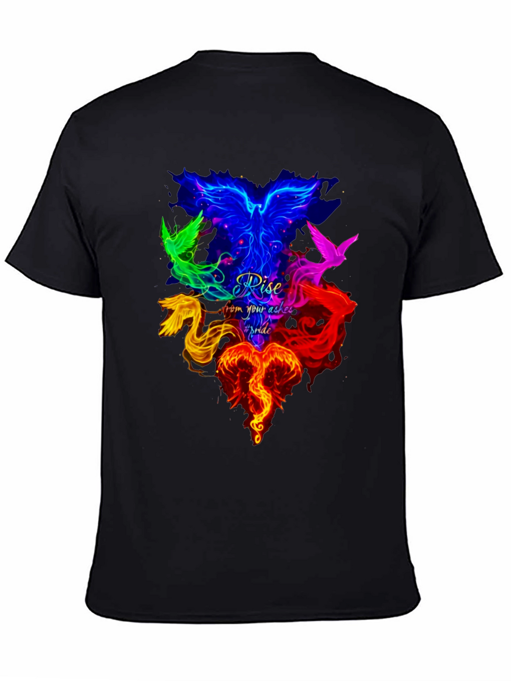 Rise From Your Ashes Pride Phoenix T-Shirt