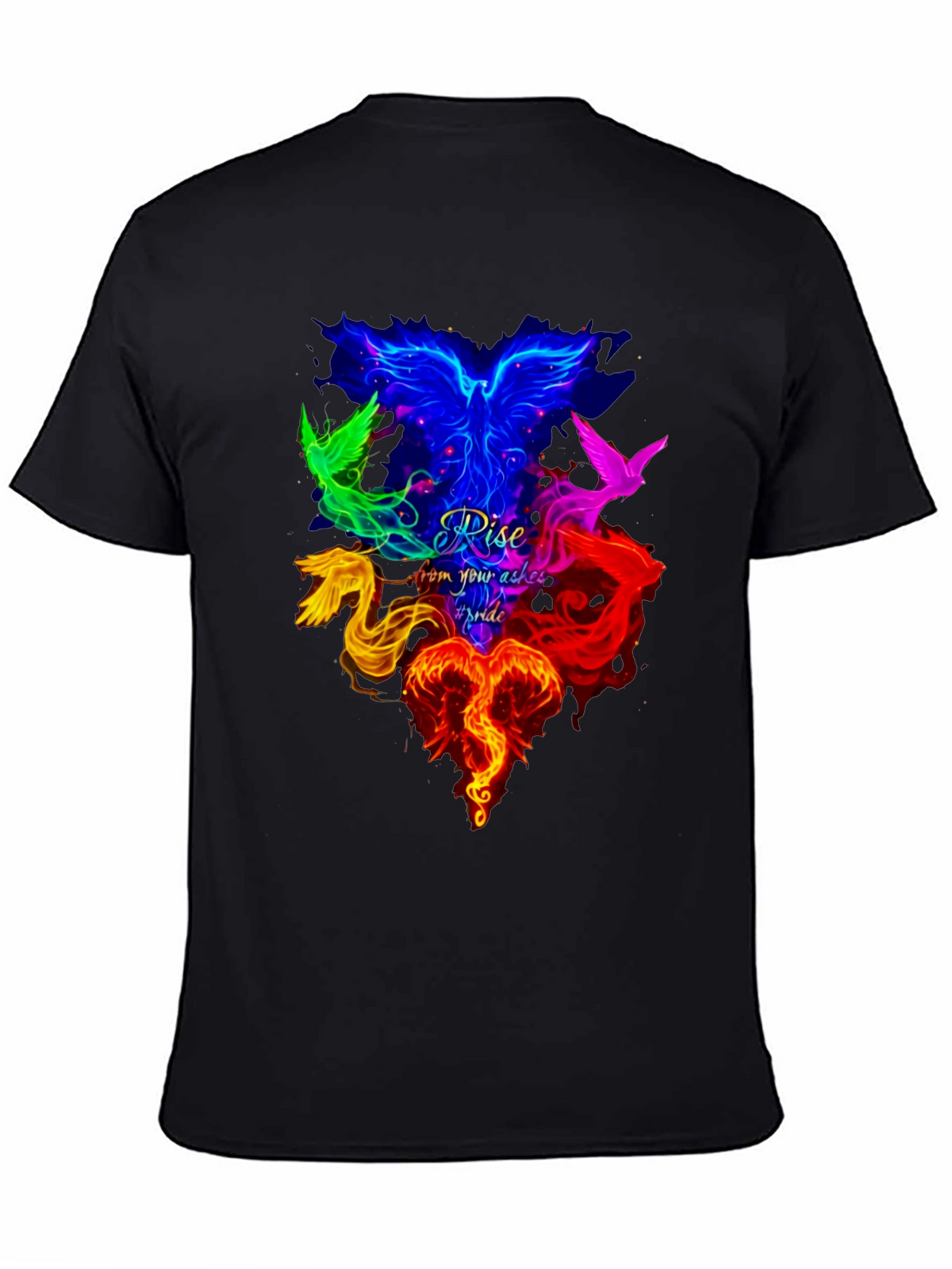 Rise From Your Ashes Pride Phoenix T-Shirt