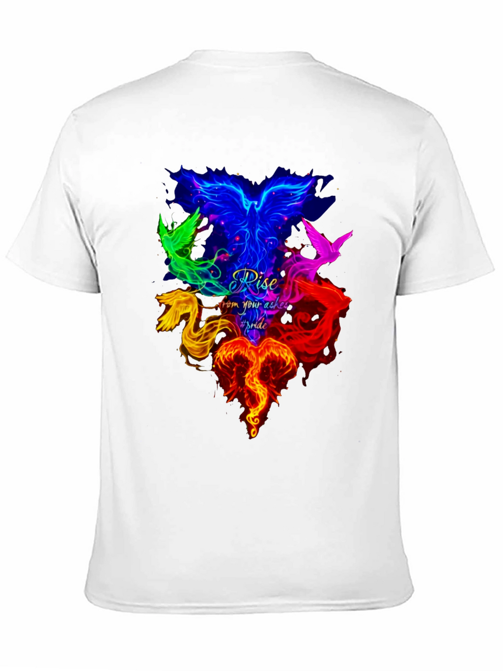 Rise From Your Ashes Pride Phoenix T-Shirt