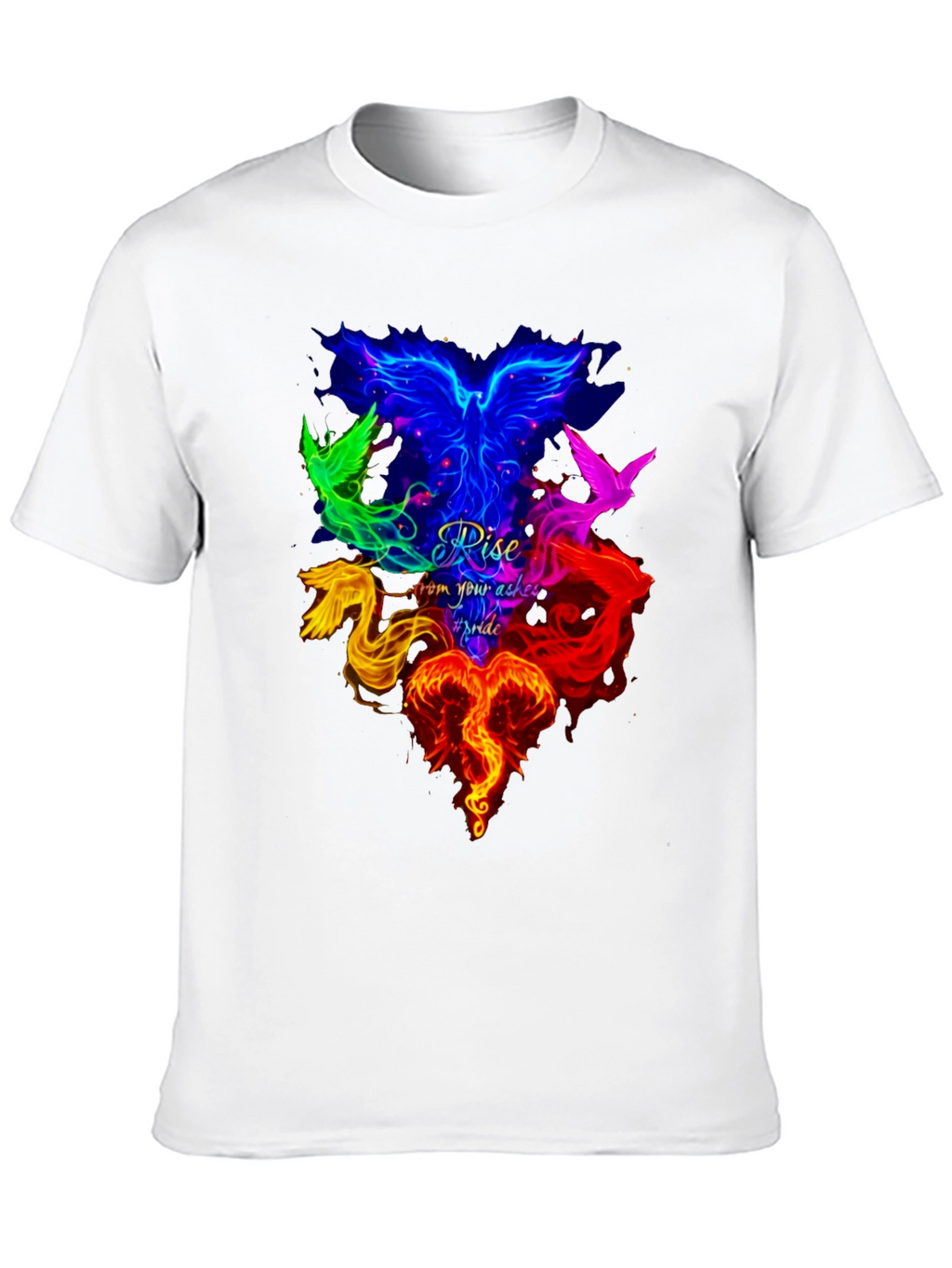 Rise From Your Ashes Pride Phoenix T-Shirt