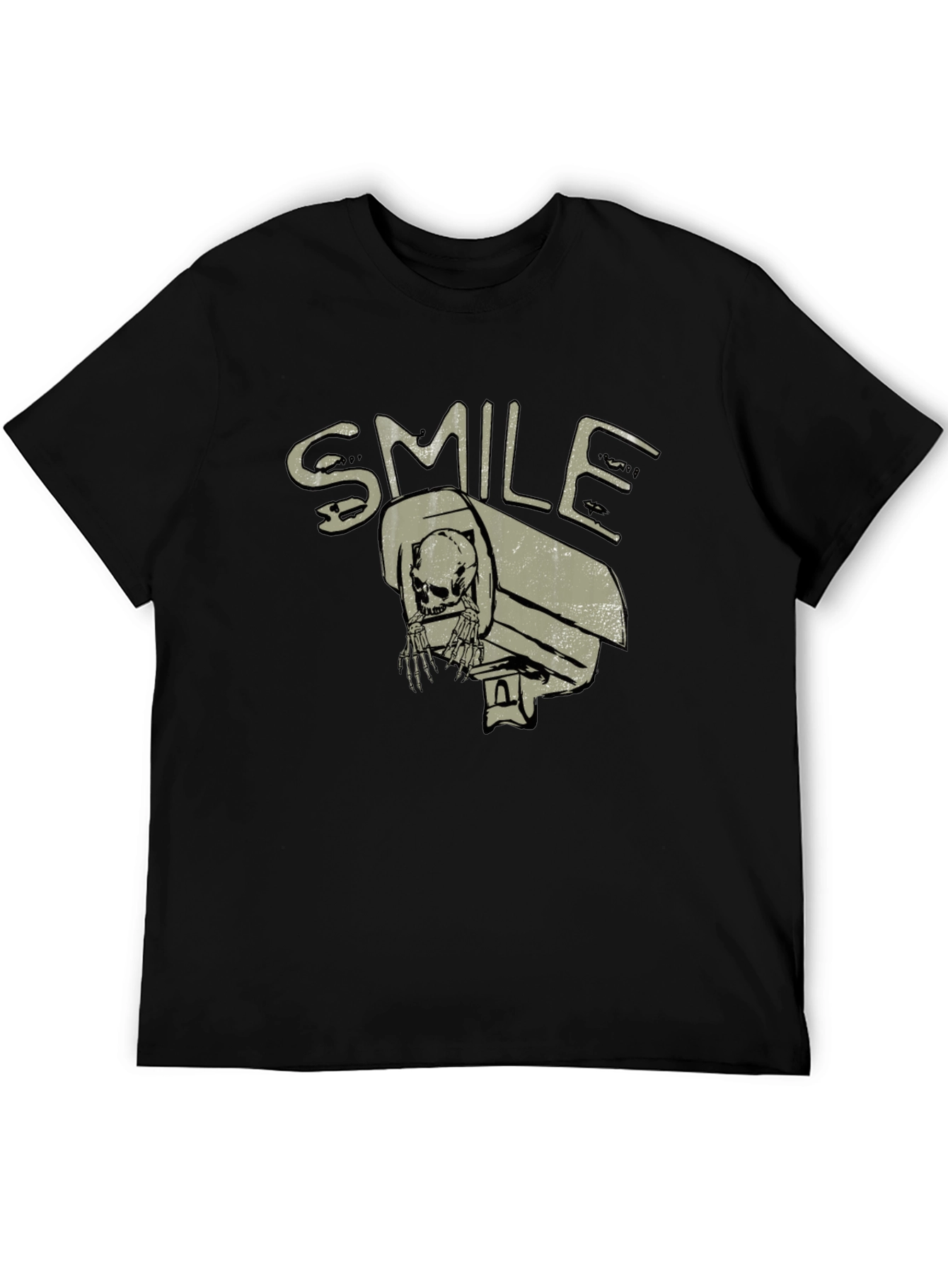 Smile Surveillance T-Shirt - Skeleton in Camera