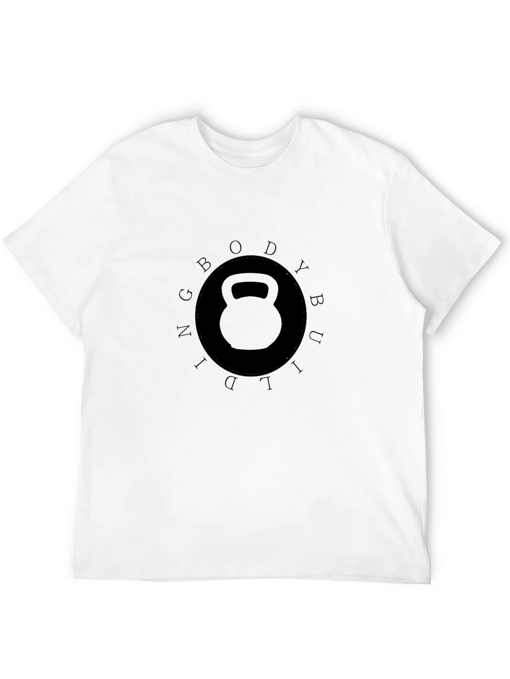 Bodybuilding Kettlebell Graphic T-Shirt