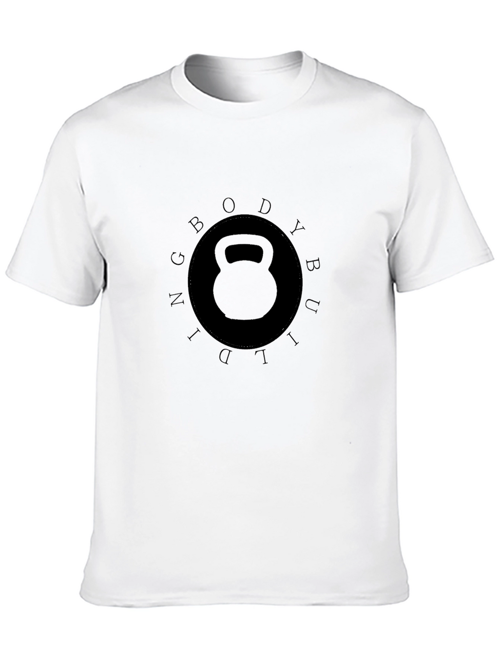 Bodybuilding Kettlebell Graphic T-Shirt