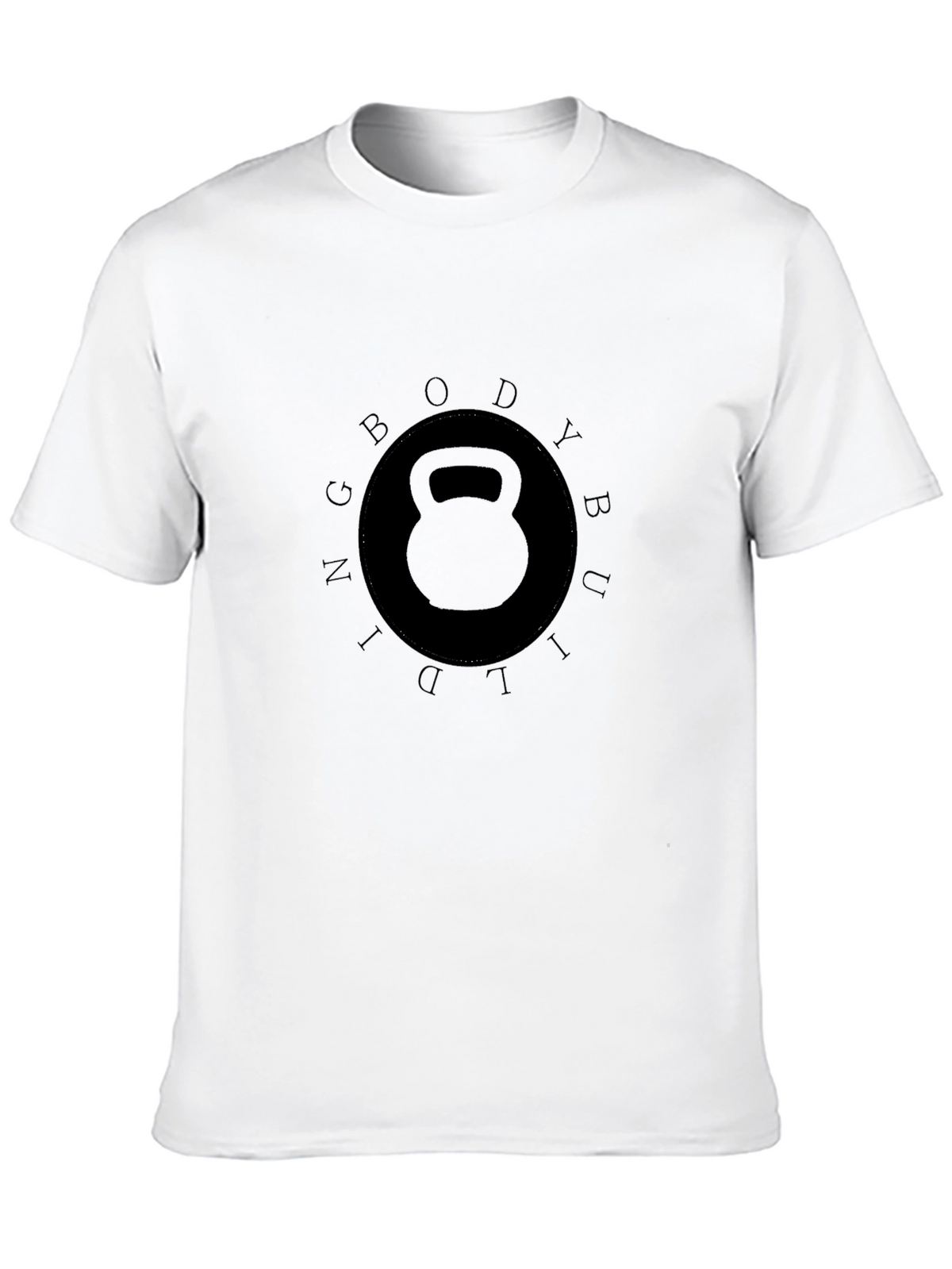 Bodybuilding Kettlebell Graphic T-Shirt