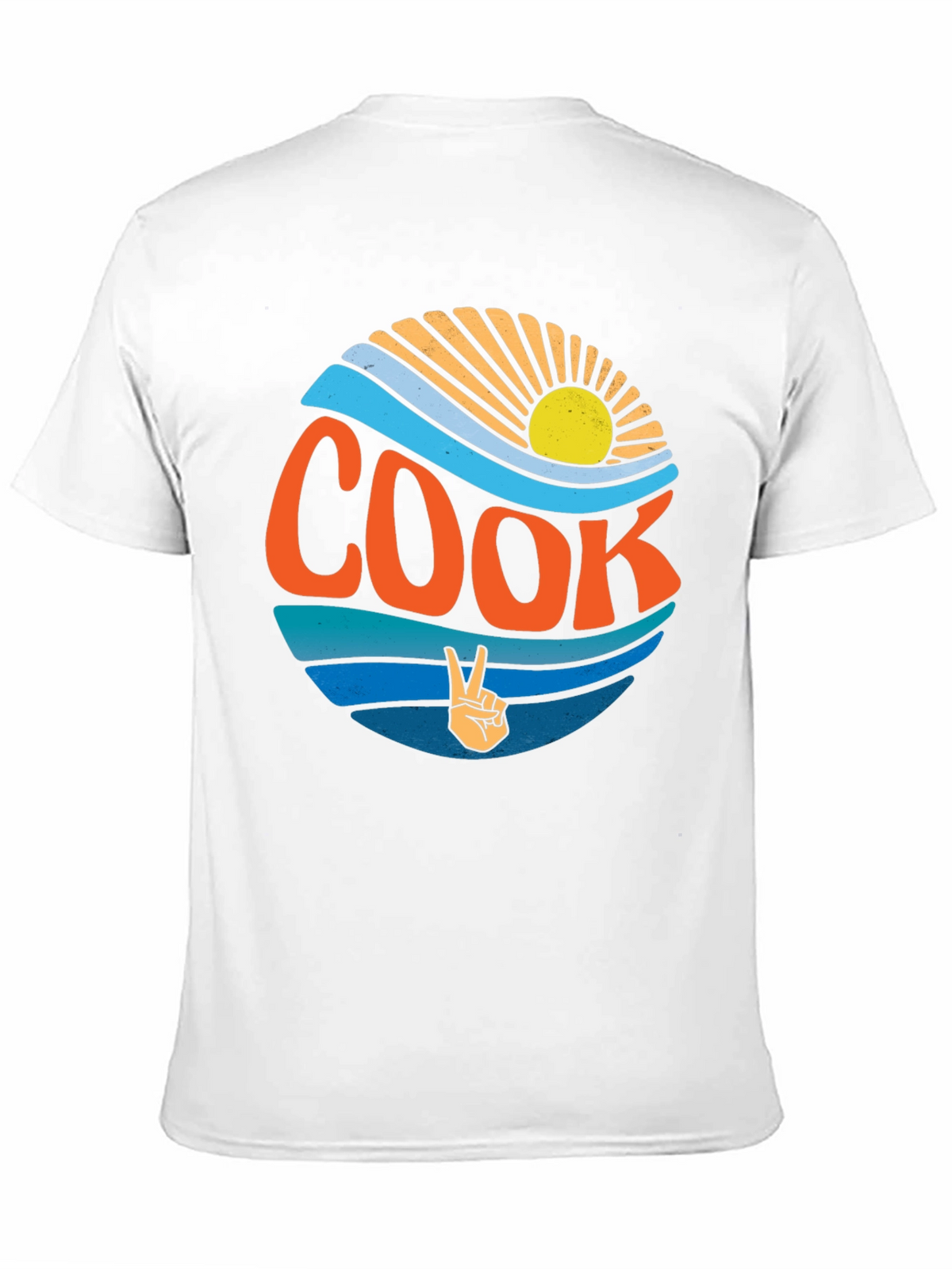 Cook Retro Wave Graphic Tee - Black