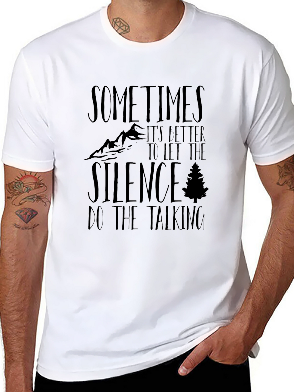 Silence Talking T-Shirt