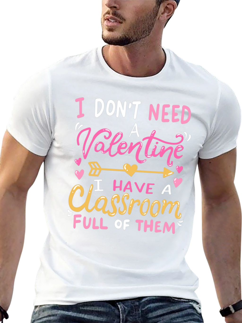 Valentines Day Teacher T-Shirt
